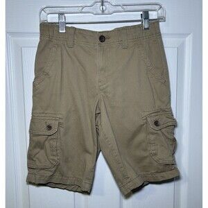 Urban Pipeline Youth Boy’s Mid Rise Cargo Shorts Light Tan Size 12R NWOT
